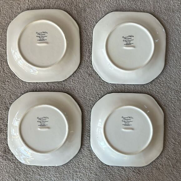 Rare! Raymond Waites Renaissance Certified plates Set of Four! - Picture 3 of 6